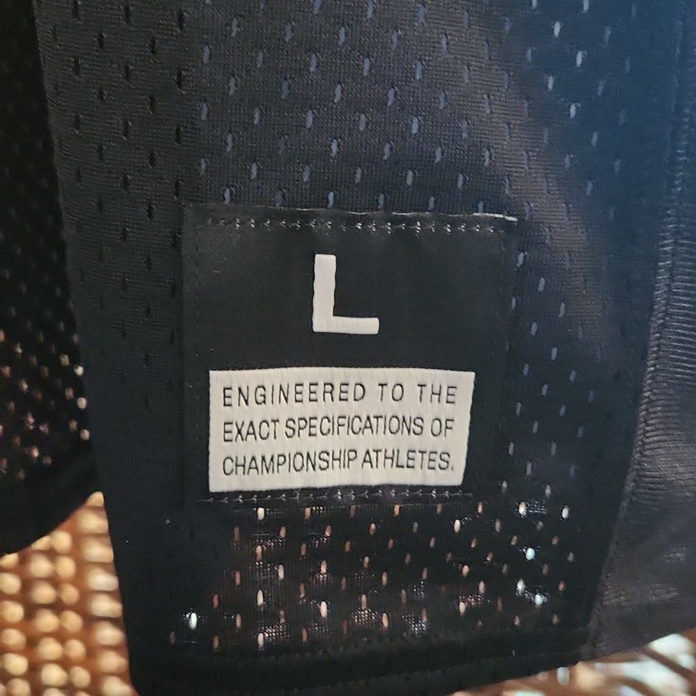 Kaepernick #7 Nike Mesh Jersey Black White L - Picture 7 of 9